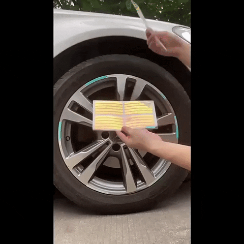 Benzi reflectorizante pentru roți