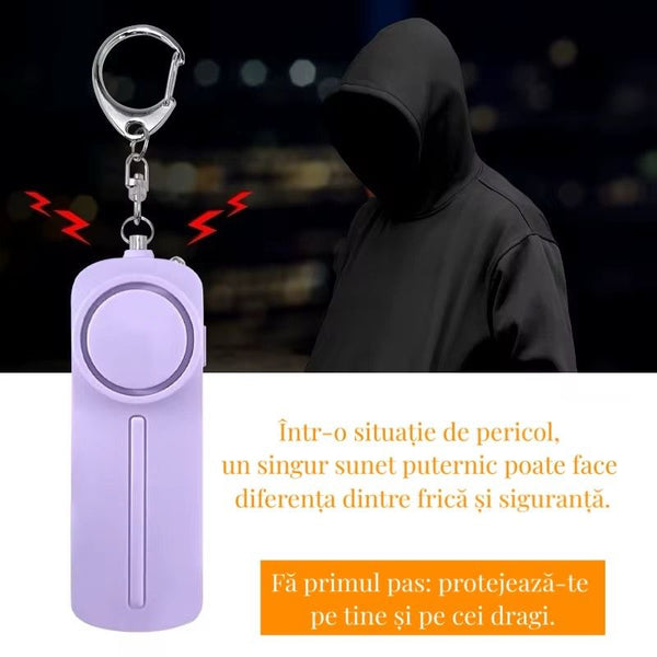 Breloc cu alarmă puternică pentru autoapărare