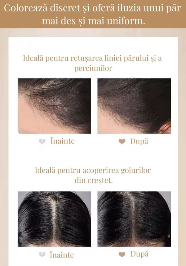 Pudră corectoare pentru păr și barbă