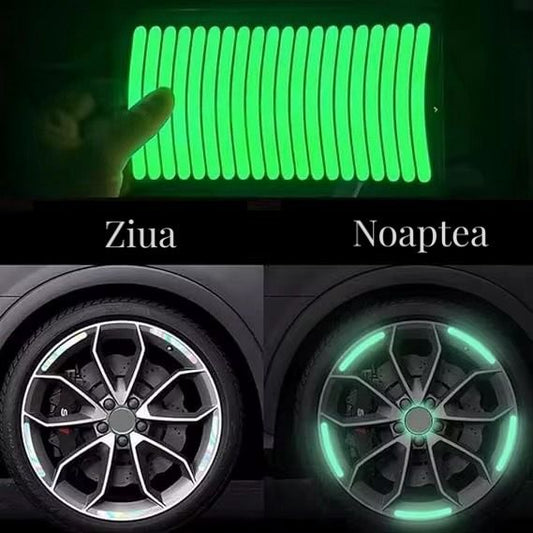 Benzi reflectorizante pentru roți