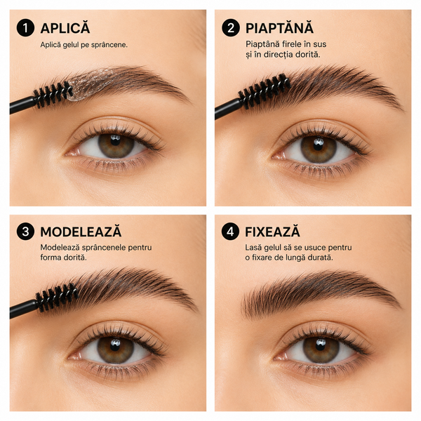 MALISA® Gel pentru Sprâncene + Perie Aplicatoare