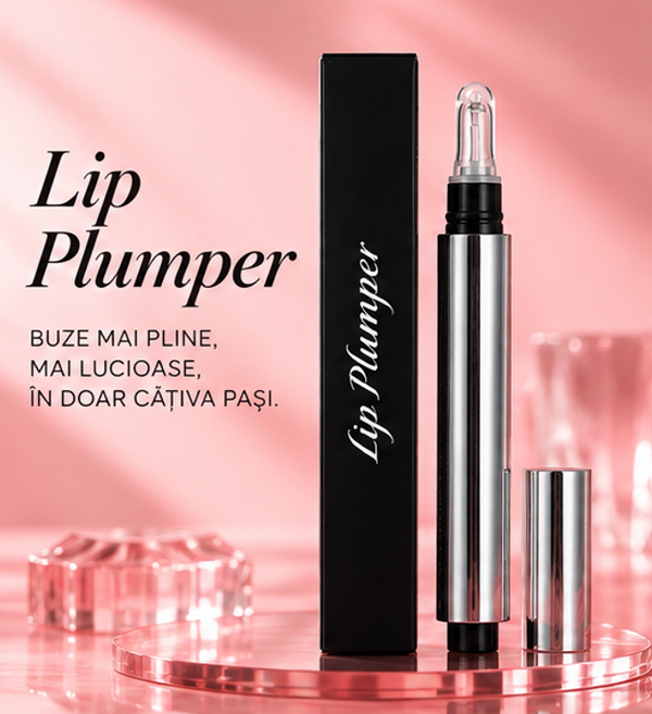 Lip Plumper Gloss – Ser pentru volum și hidratarea buzelor